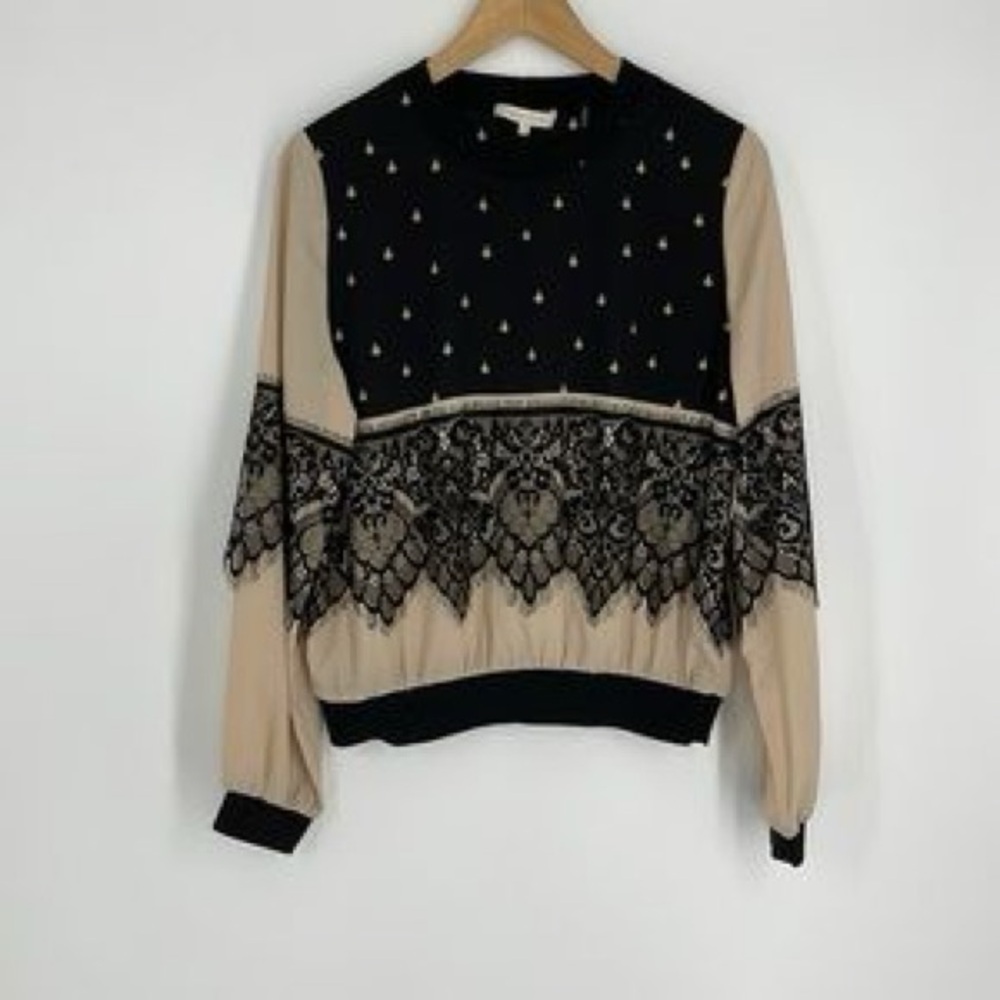 Mika Mindel Blouse Top S View 4